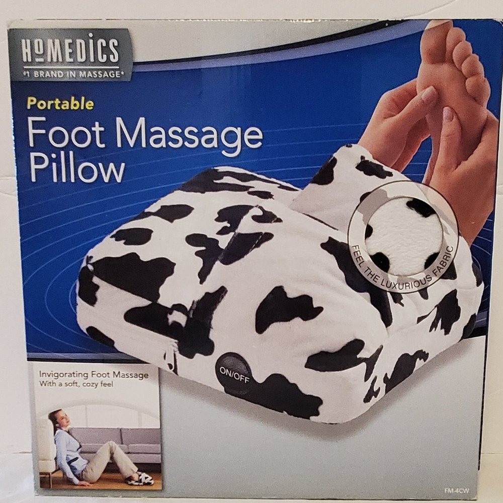 Portable Foot Massage Pillow By Homedics